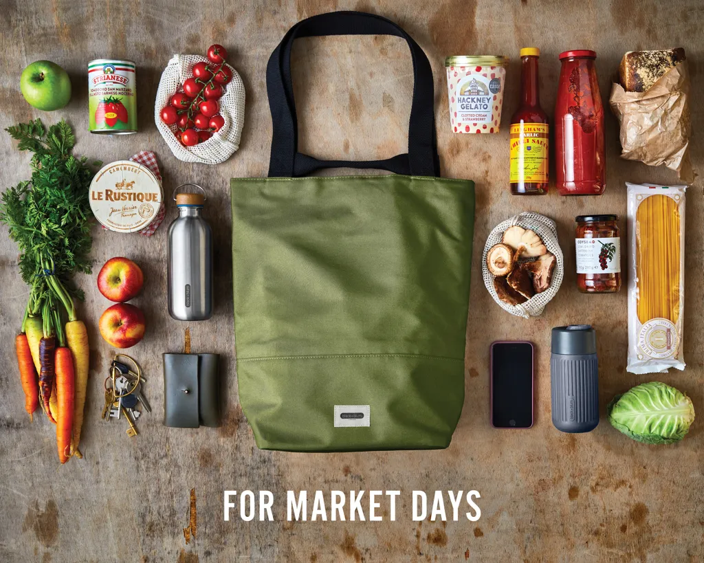 Black+Blum isolierte 16L Trage- & Kühltasche, Moosgrün – Bild 15