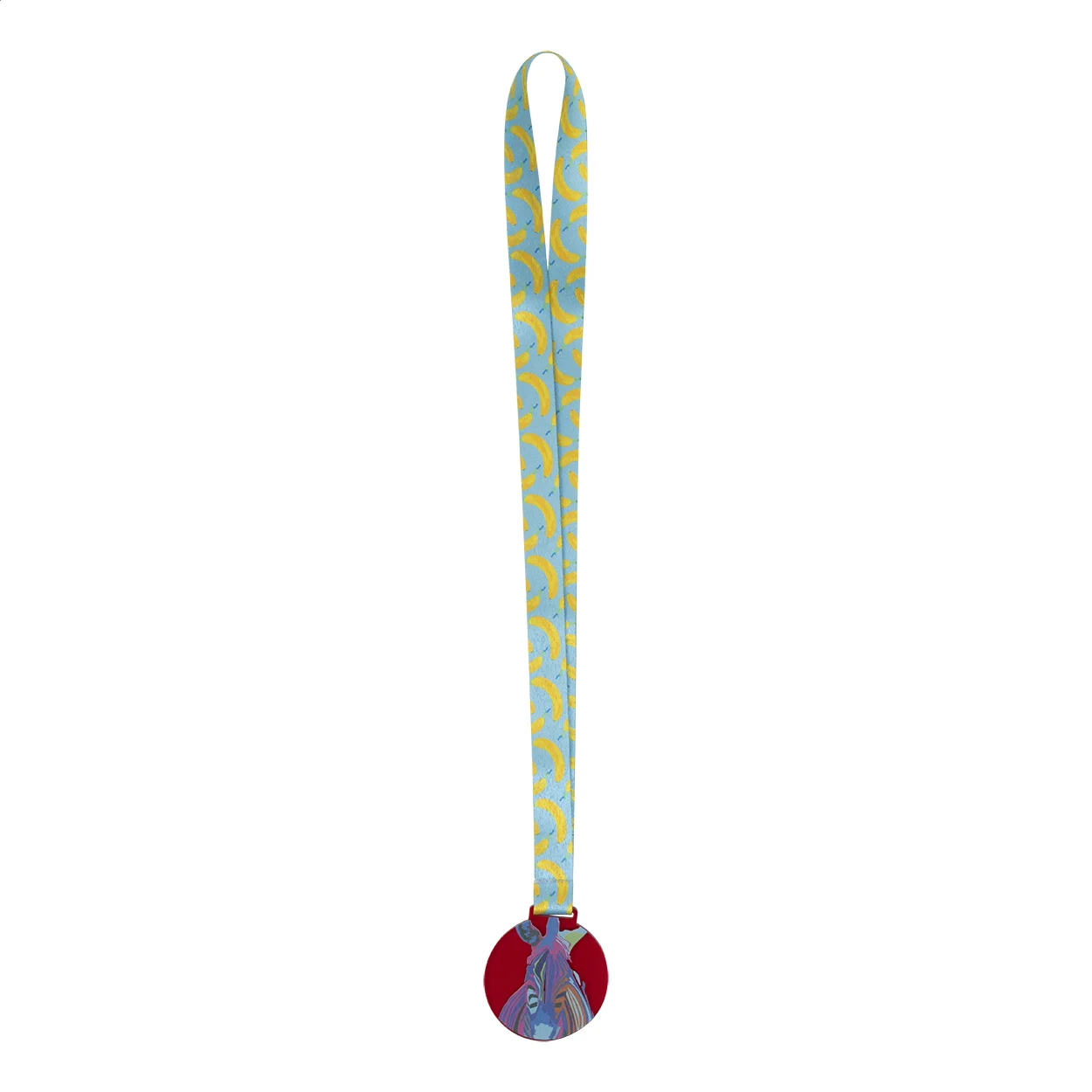Individuelle Medaille Subdal Colour, rot/transparent – Bild 2