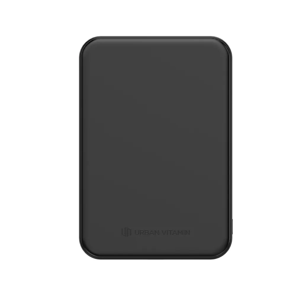 Urban Vitamin Pomona 5000mAh Qi2.2 25W magnetische Powerbank, schwarz – Bild 8