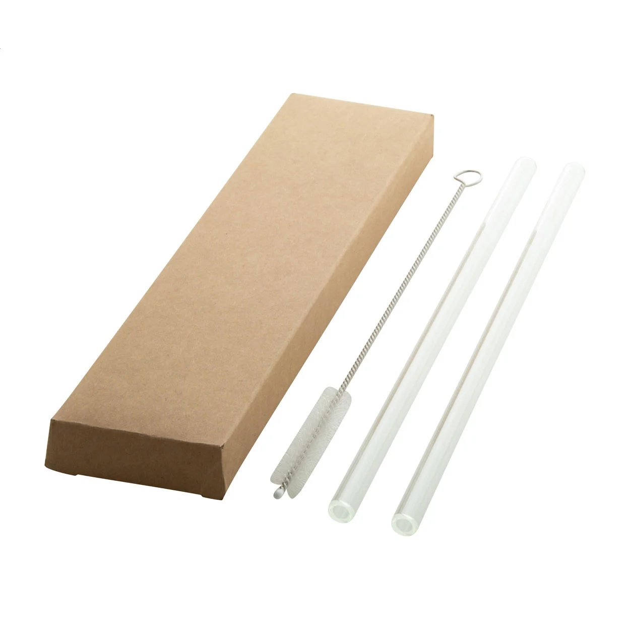 Glas-Trinkhalm-Set GlasSip, transparent – Bild 3