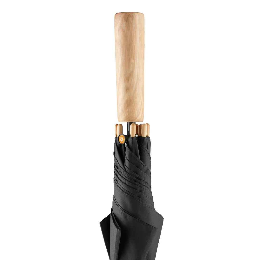 AC-Stockschirm ÖkoBrella, schwarz wS – Bild 7