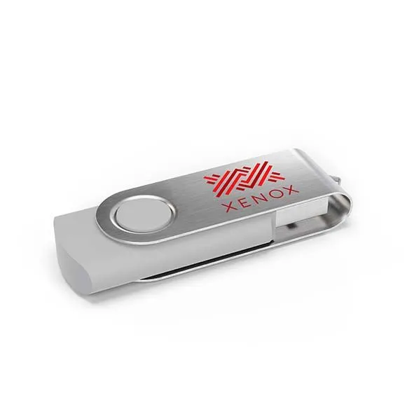 USB-Stick Twister, Weiß – Bild 7