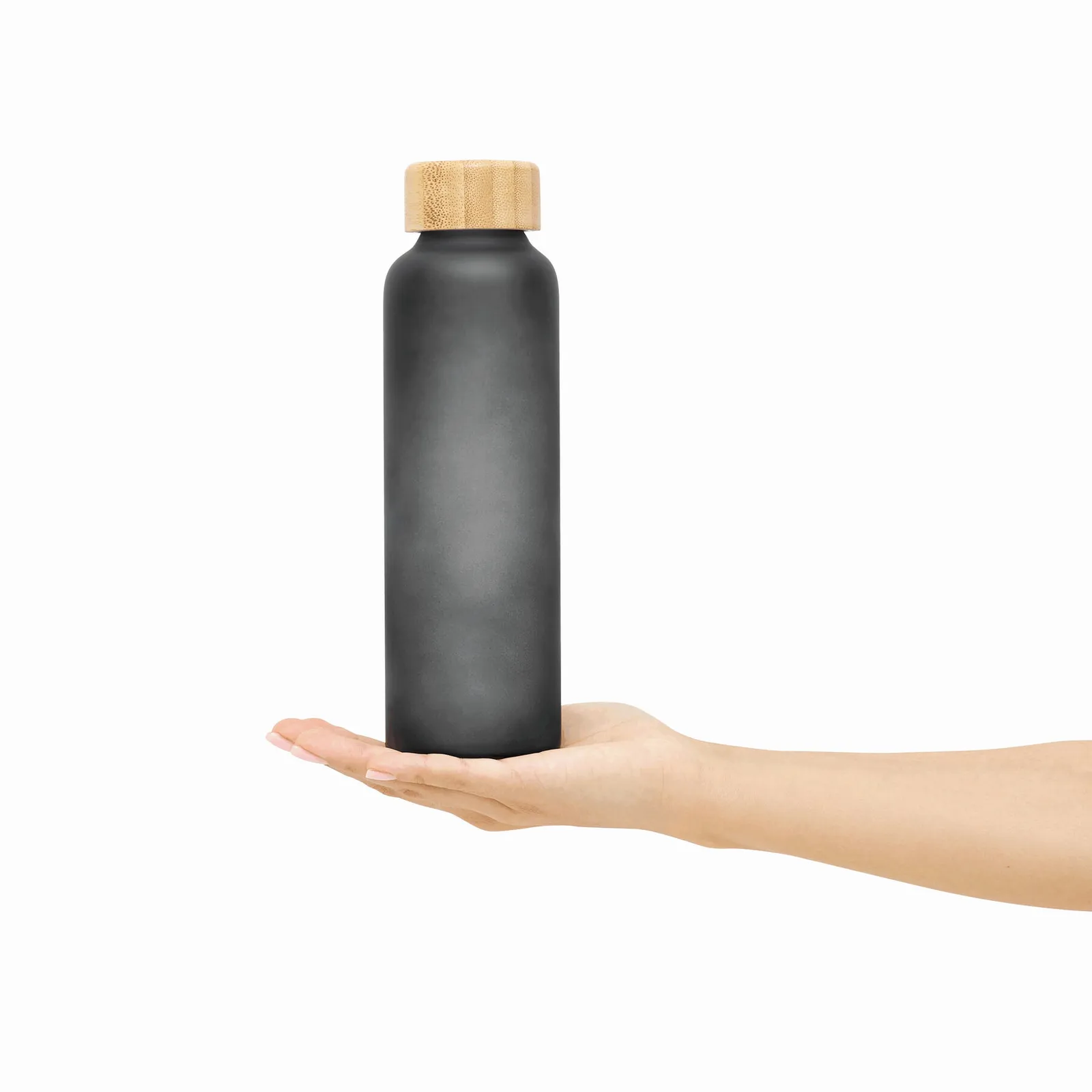 TAKE FROSTY - Glas-Flasche, schwarz – Bild 8