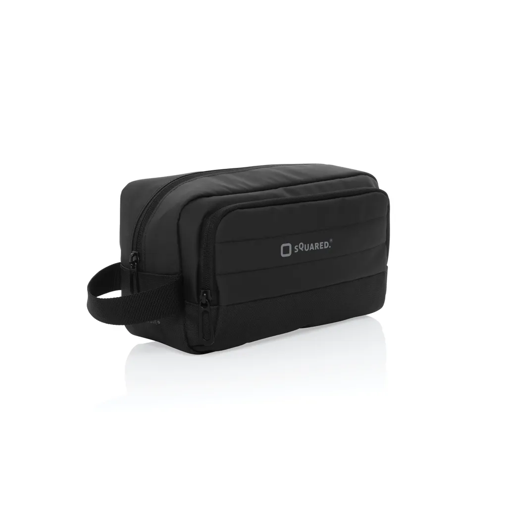 Armond AWARE™ RPET Kosmetiktasche, schwarz – Bild 7