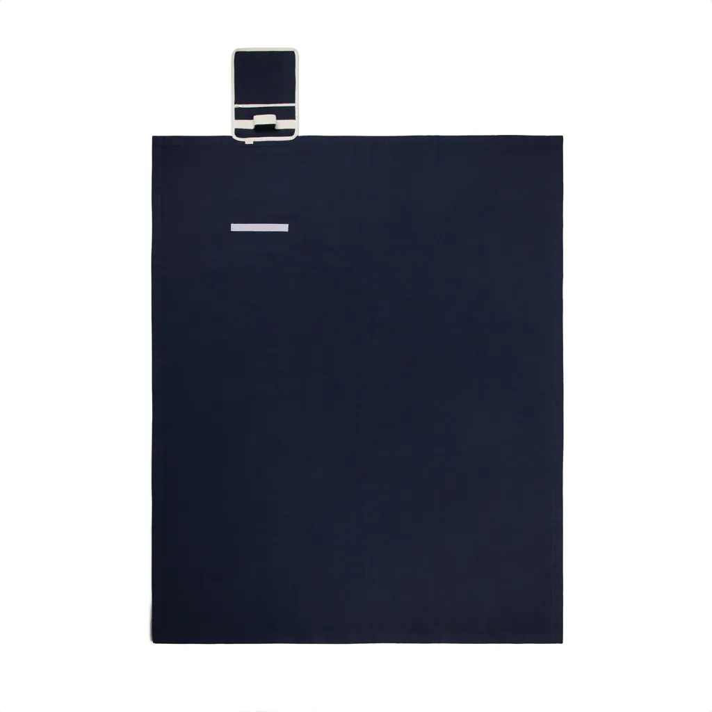 VINGA Volonne AWARE™ Picknickdecke aus recyceltem Canvas, blau – Bild 2