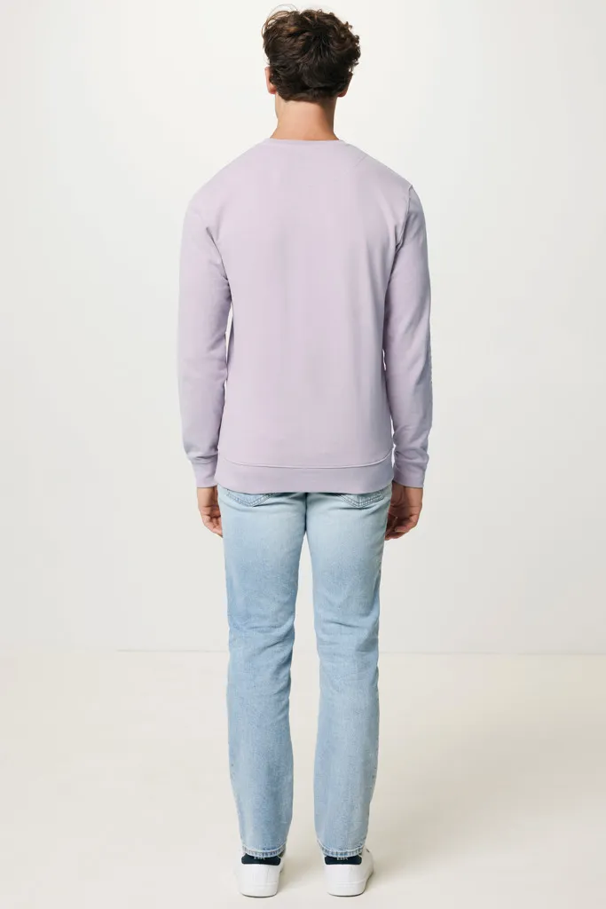 IQONIQ Zion Rundhals-Sweater aus recycelter Baumwolle, lavender – Bild 7