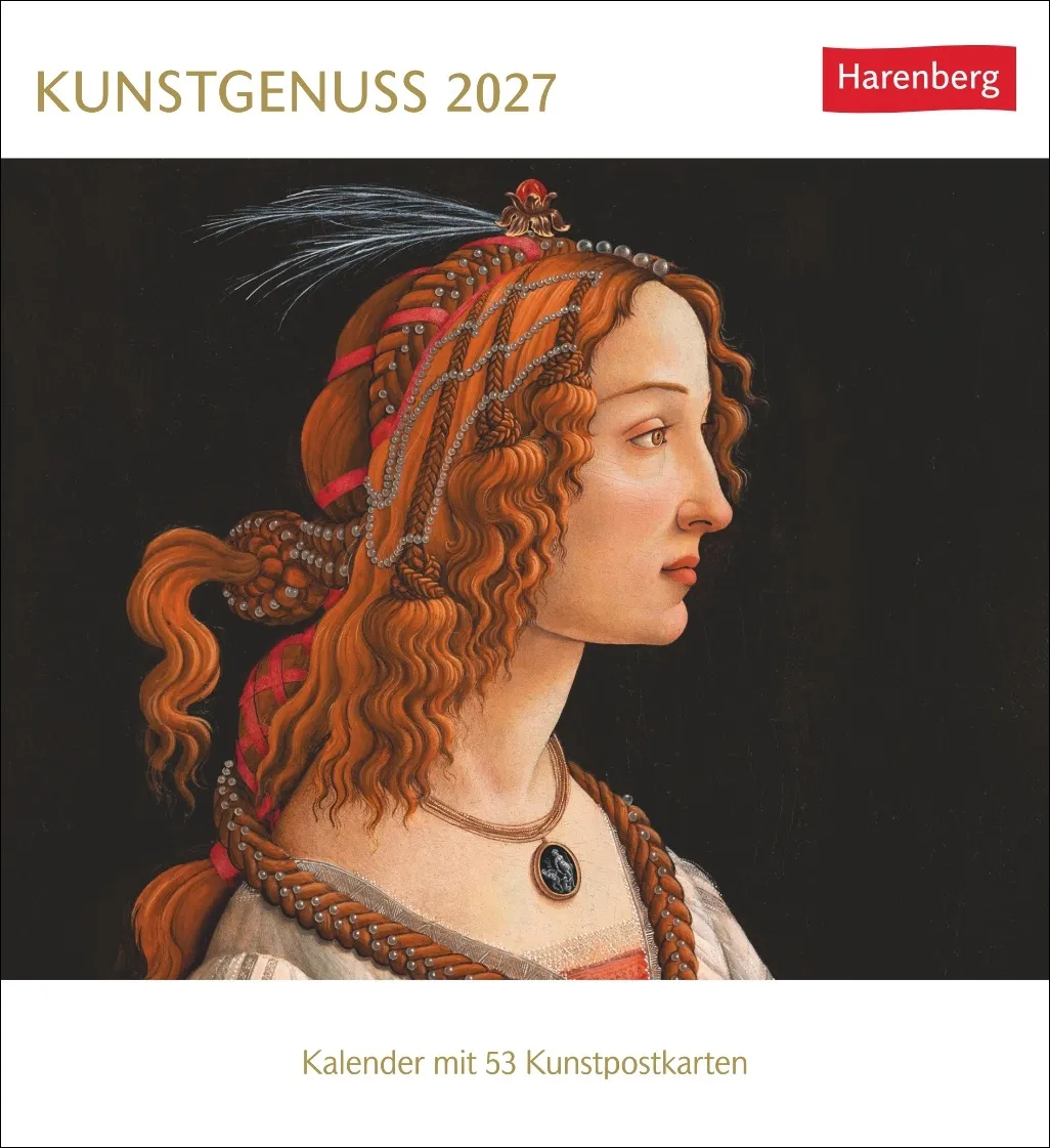 Kunstgenuss Postkartenkalender 2027