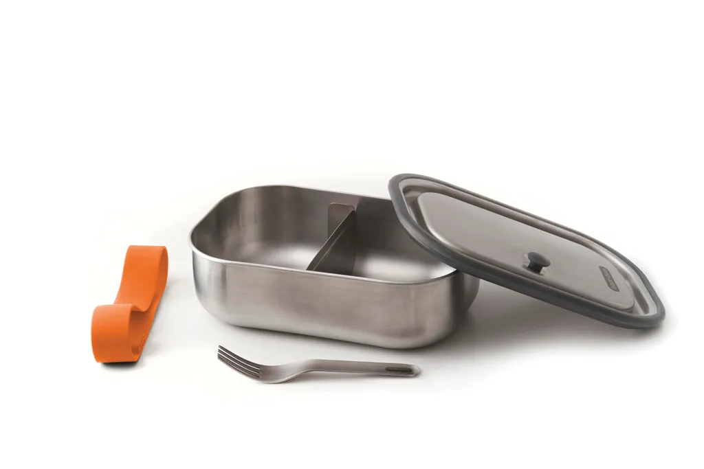 Black+Blum Stainless Steel Lunch Box groß, orange – Bild 4