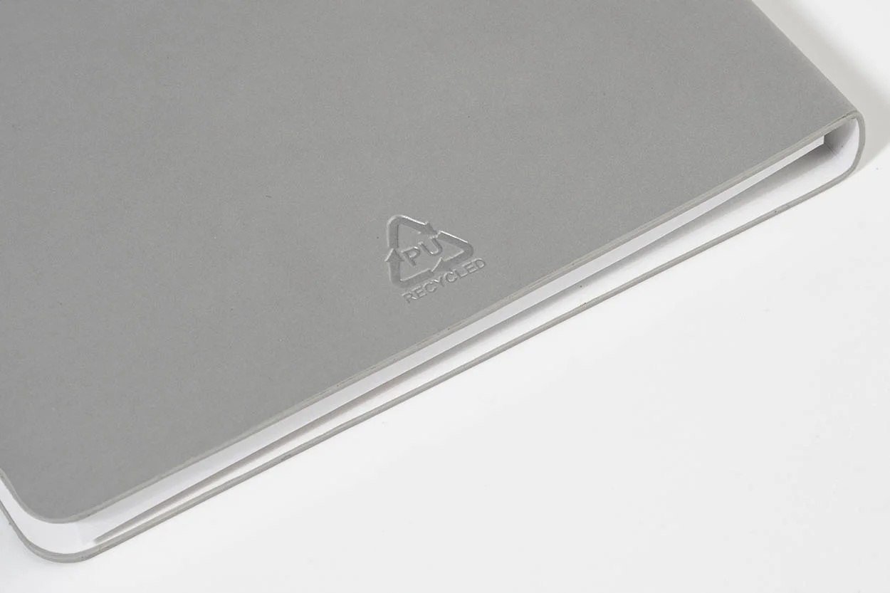 Notizbuch Krappuk aus RPU, silber – Bild 6