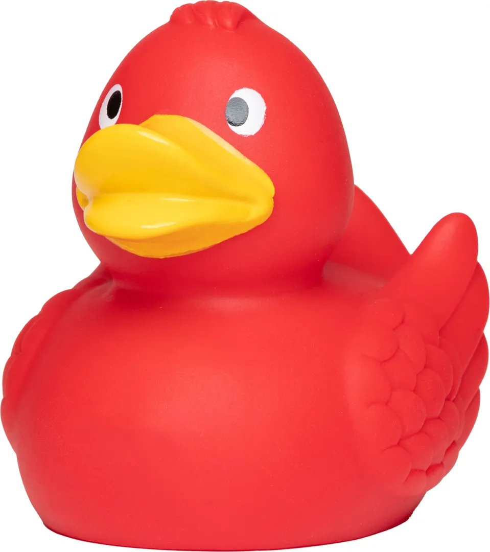 Quietsche-Ente 5,5–9,5 cm, rot – Bild 4