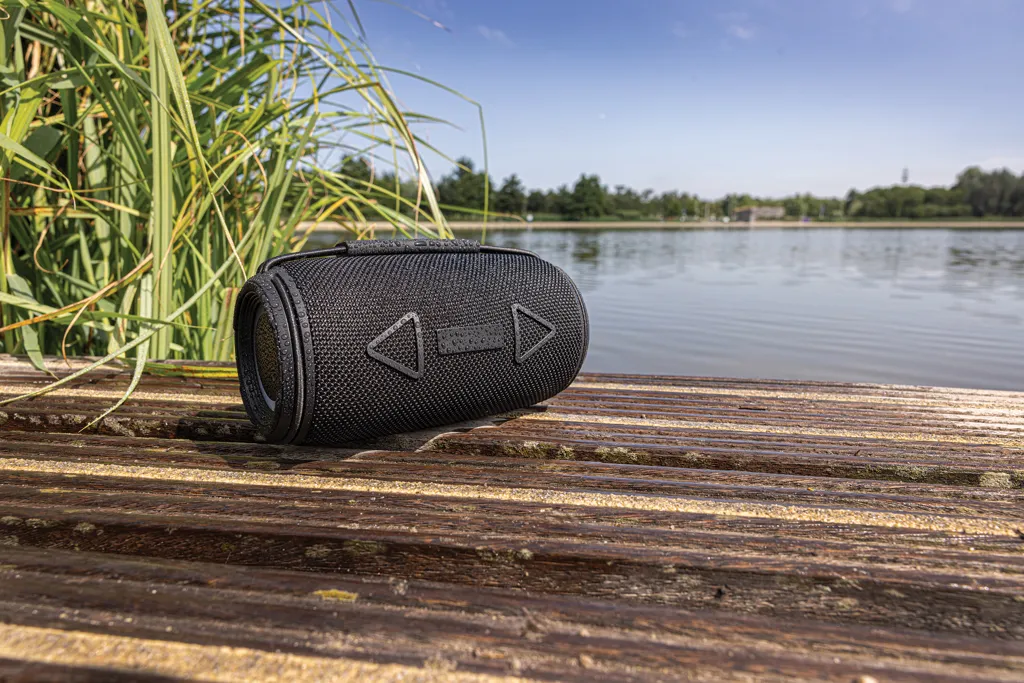Prisma 16W IPX4 Speaker aus RCS rec. rPET, schwarz – Bild 10