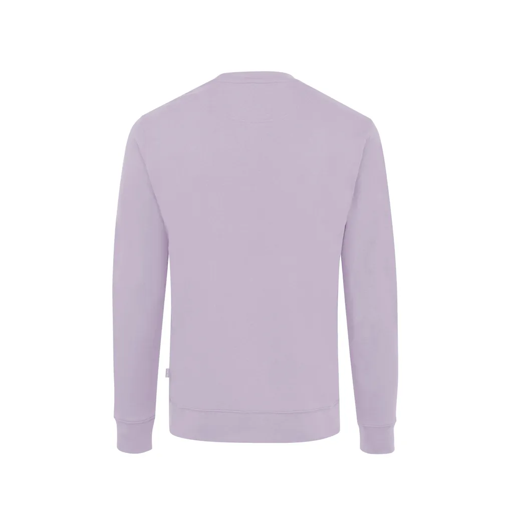 IQONIQ Zion Rundhals-Sweater aus recycelter Baumwolle, lavender – Bild 2
