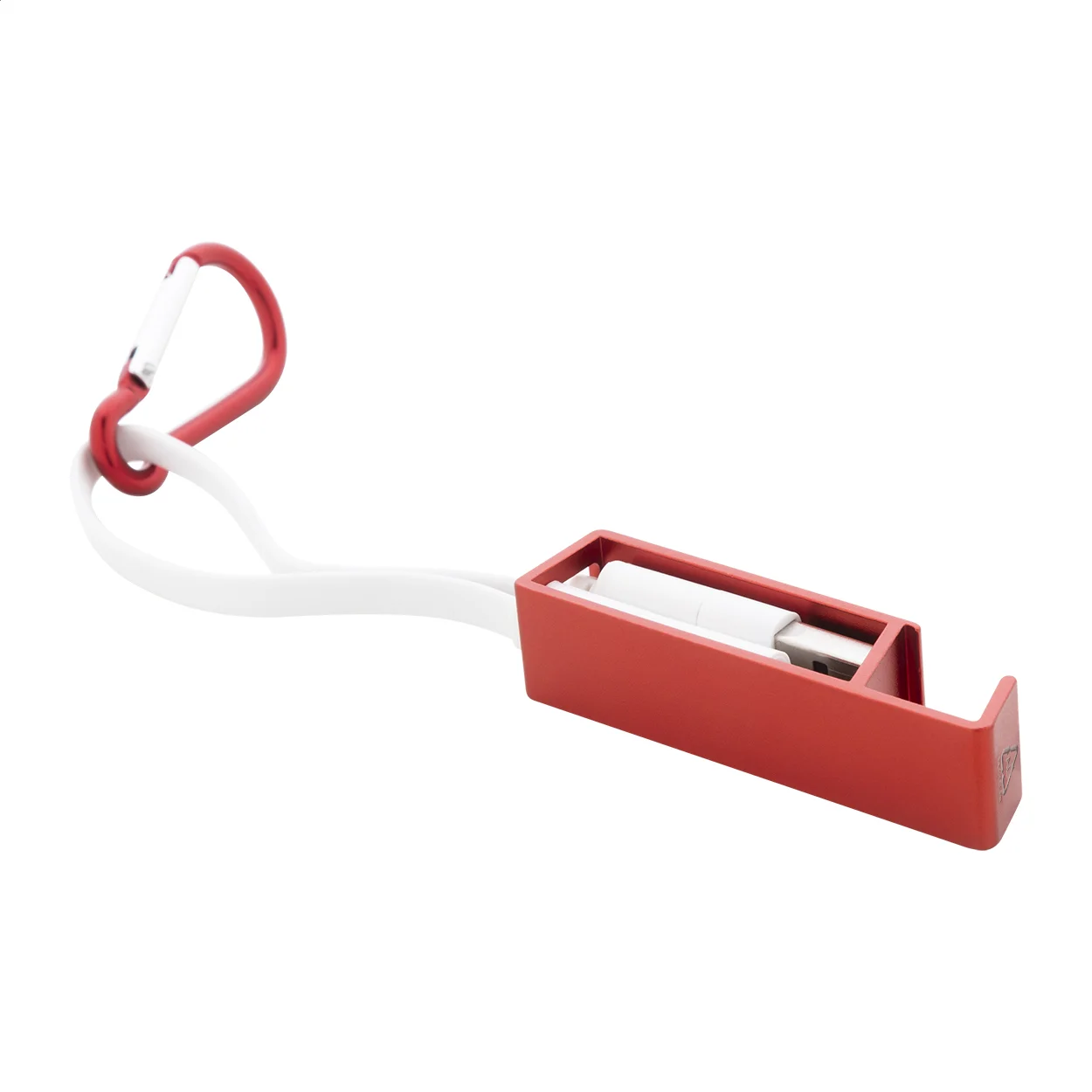 USB-Ladekabel Cappy, rot – Bild 3