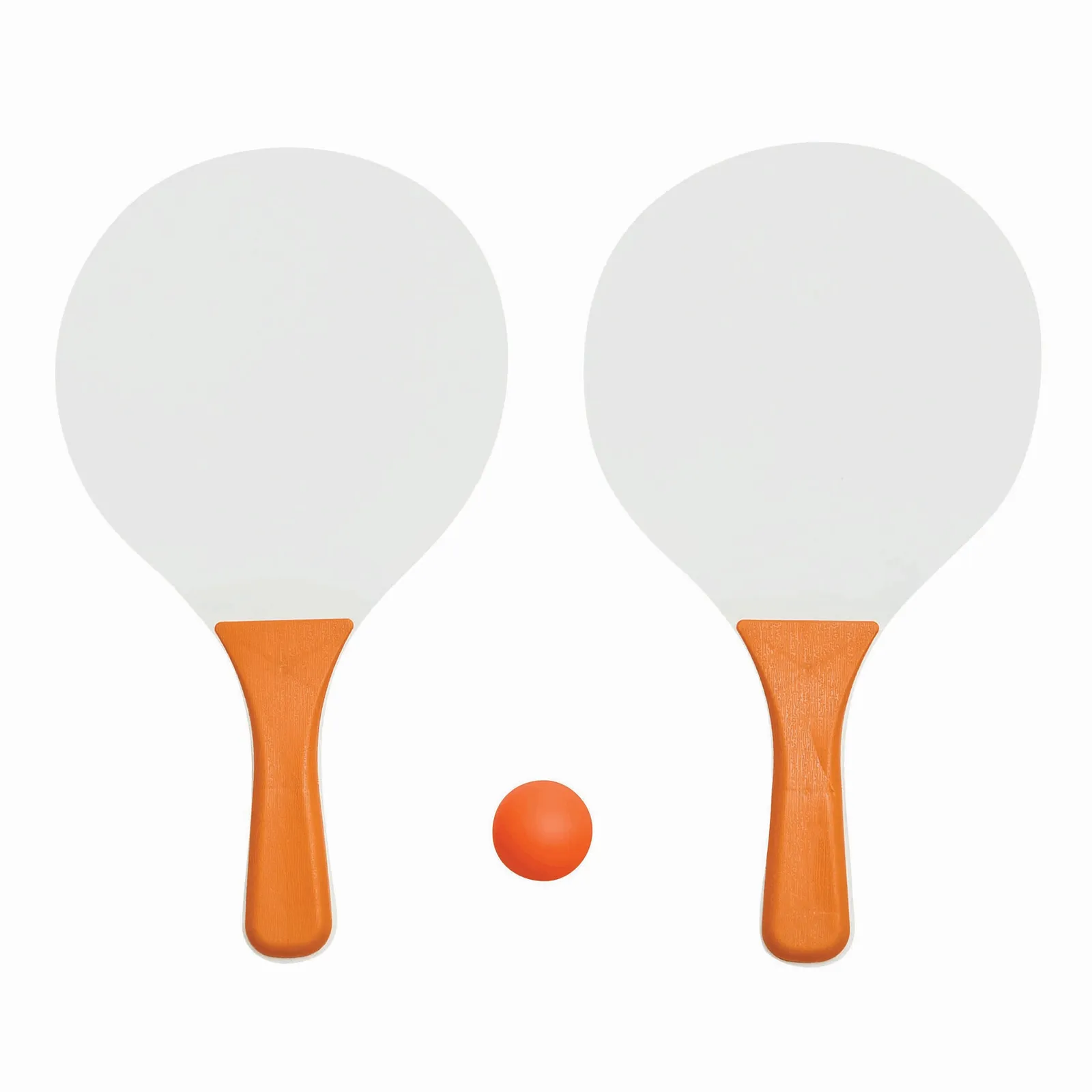 SUMMER FEELING - Beachball-Set, orange, weiß – Bild 2