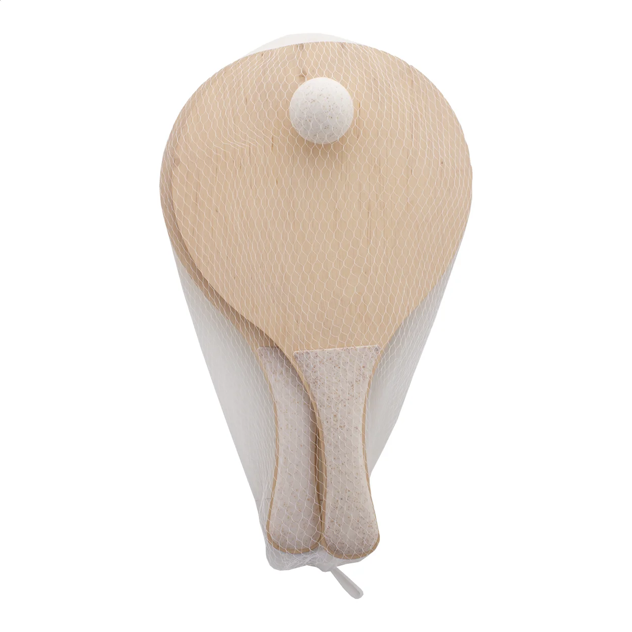Individuelles Strandtennisset CreaShot, natur – Bild 11