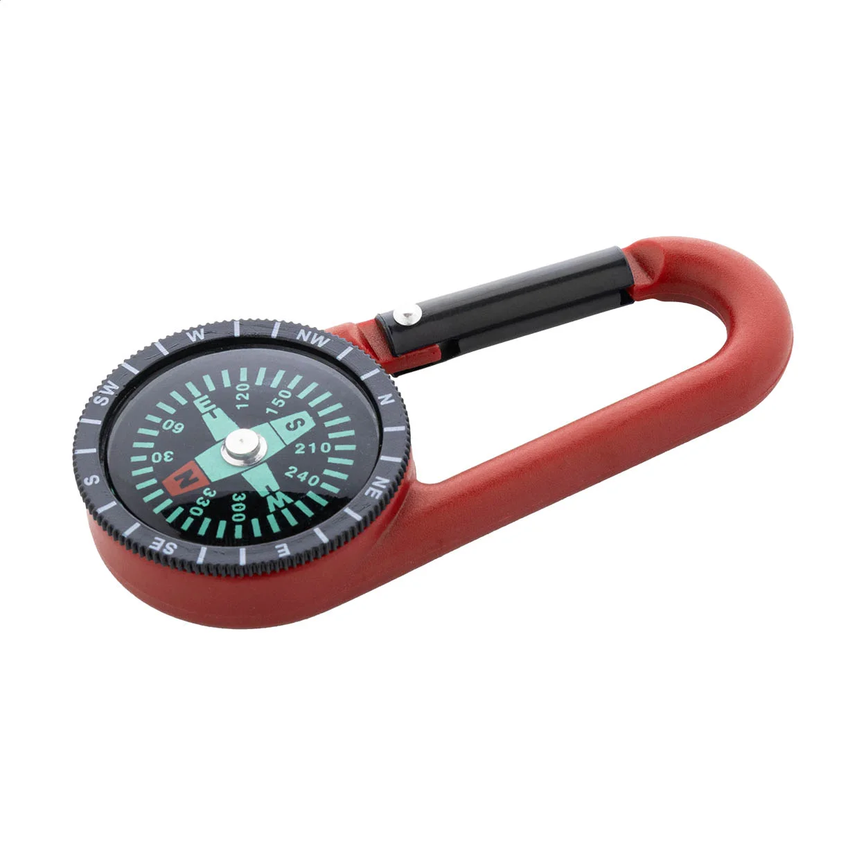 Karabiner Edmund, rot, schwarz – Bild 3