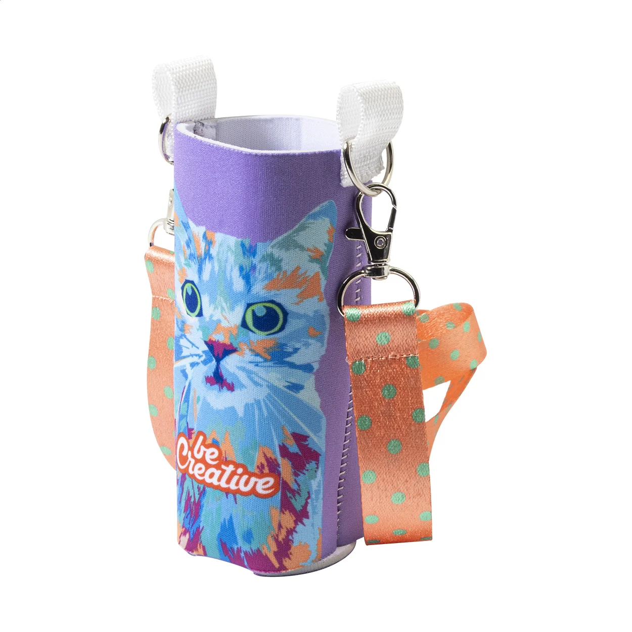 RPET-Dosenkühler PrintCan Carry, Standardtyp, weiß – Bild 5