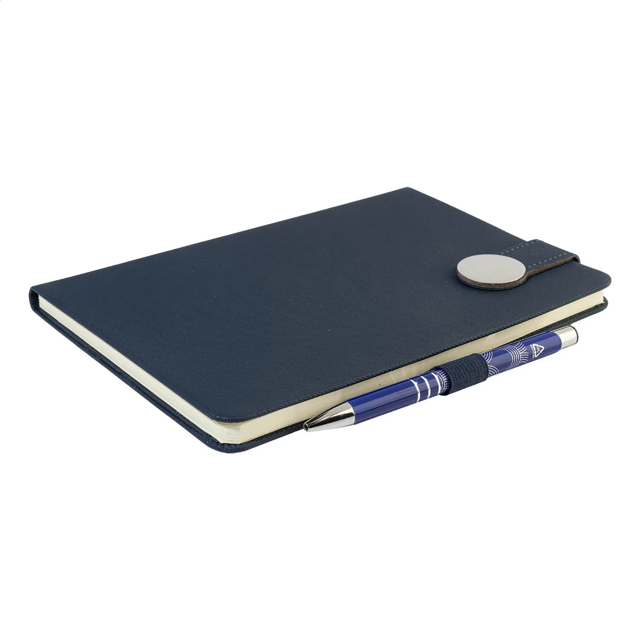 Notizbuch Clappuk aus RPU, blau – Bild 6
