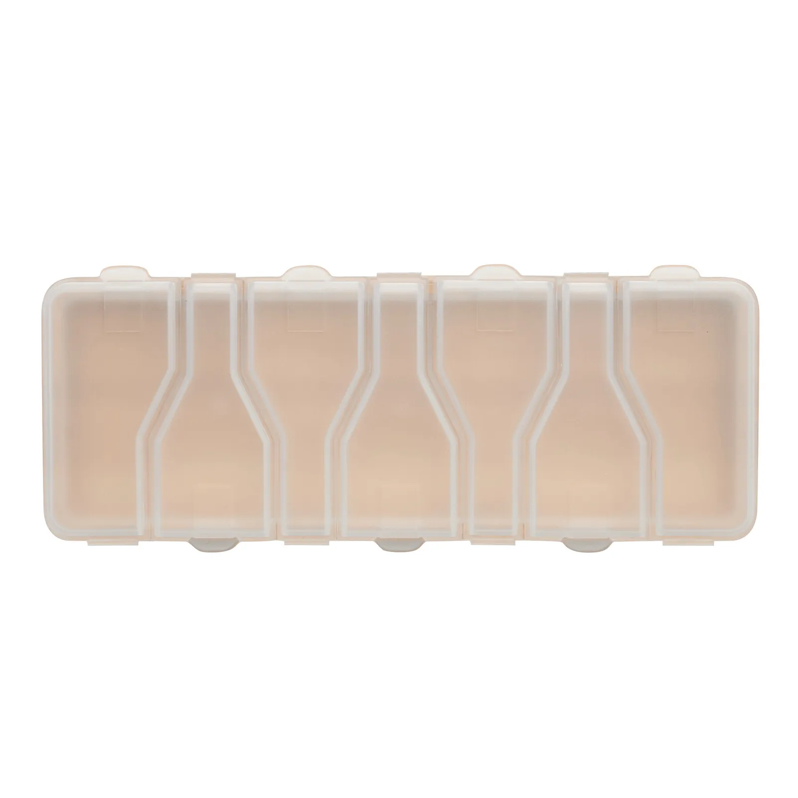 SORTED - Tablettendose braun, transparent, braun, transparent – Bild 2