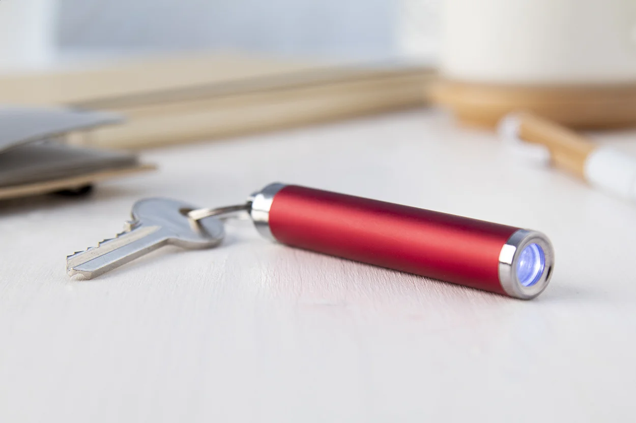 Taschenlampe Limex, rot – Bild 3