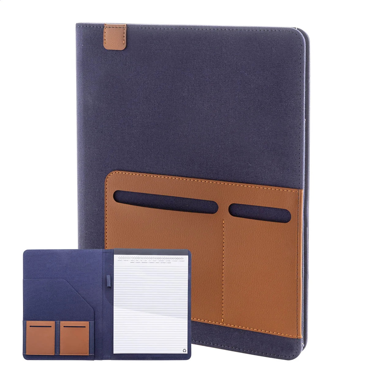 Dokumentenmappe Capudo A4 aus recyceltem Cavas