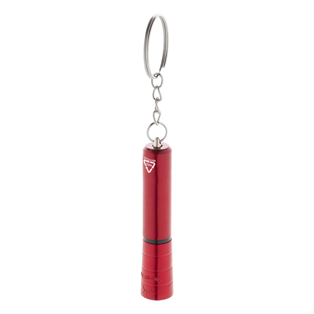 Mini-Taschenlampe Raipei aus RABS, rot – Bild 2