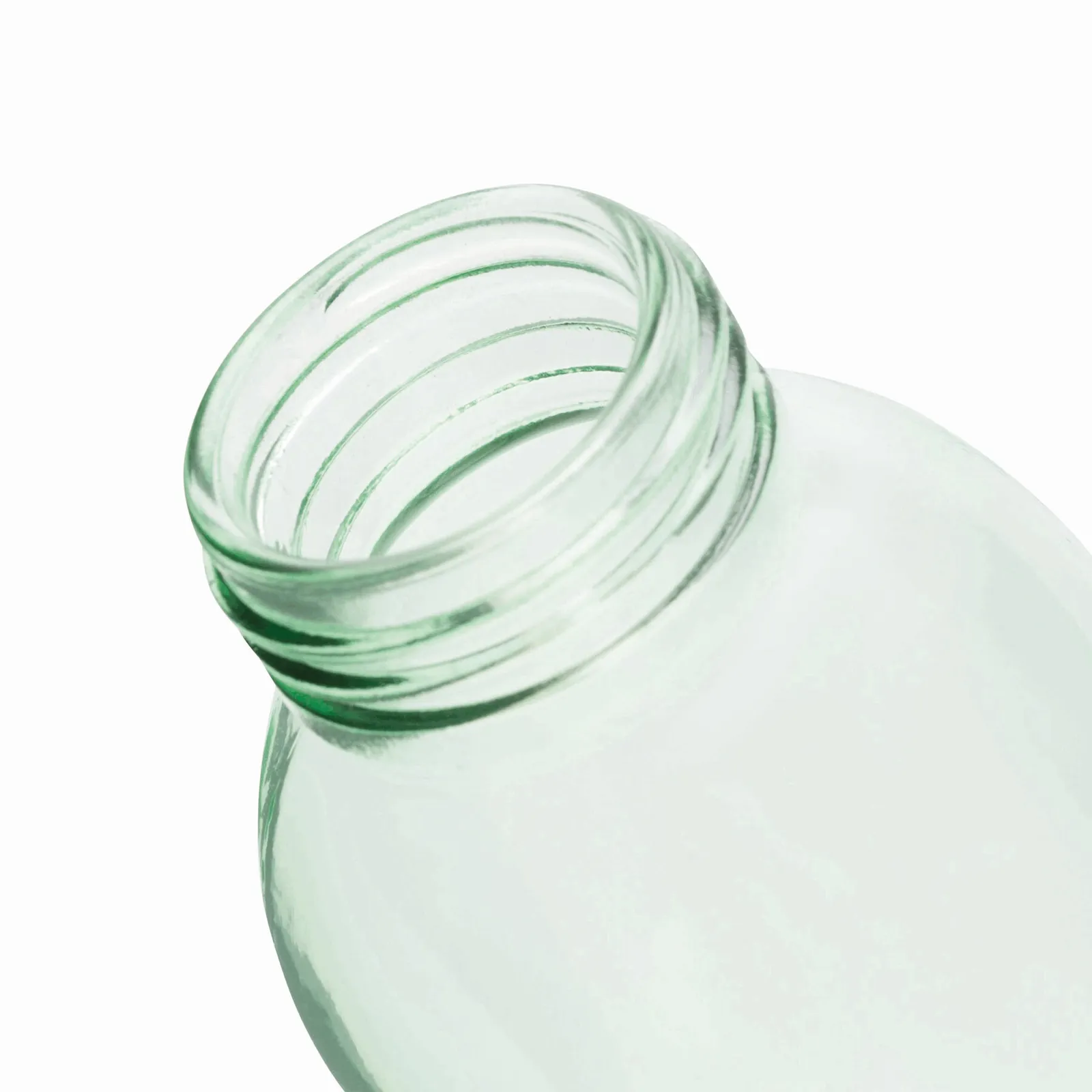 TAKE SMART - Glas-Trinkflasche, grün – Bild 4
