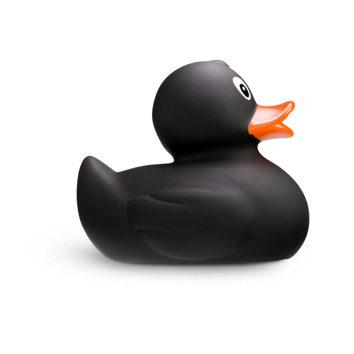 Werbeente Blacky XXL, ca. 30 cm, silber – Bild 6