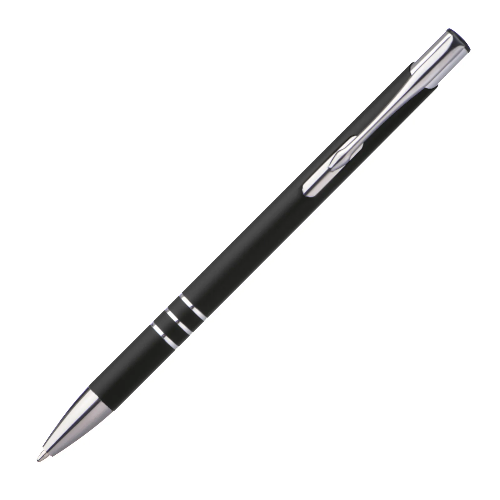 Metall Kugelschreiber New Jersey, schwarz – Bild 3