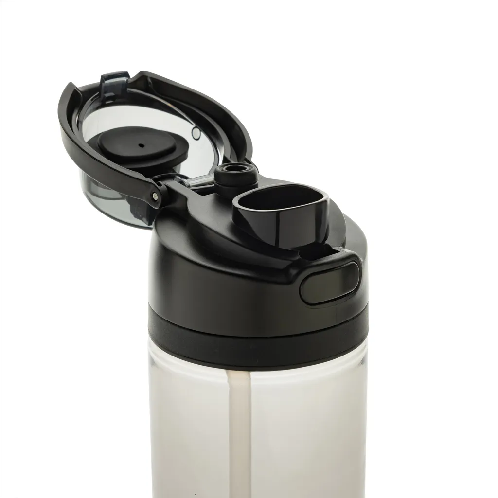 Omni Sip Wasserflasche 800ml aus RCS RPET, schwarz – Bild 3