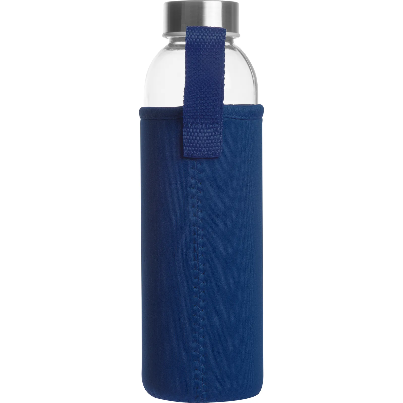 Glasflasche Klagenfurt, dunkelblau – Bild 6
