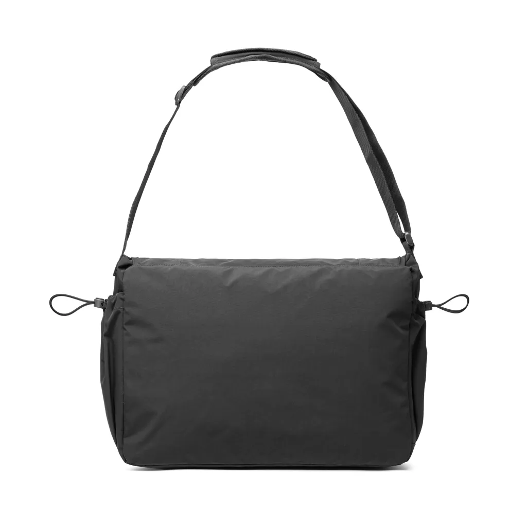 KENTO URBAN 15,6" Messenger aus RCS recyceltem Nylon, schwarz – Bild 2