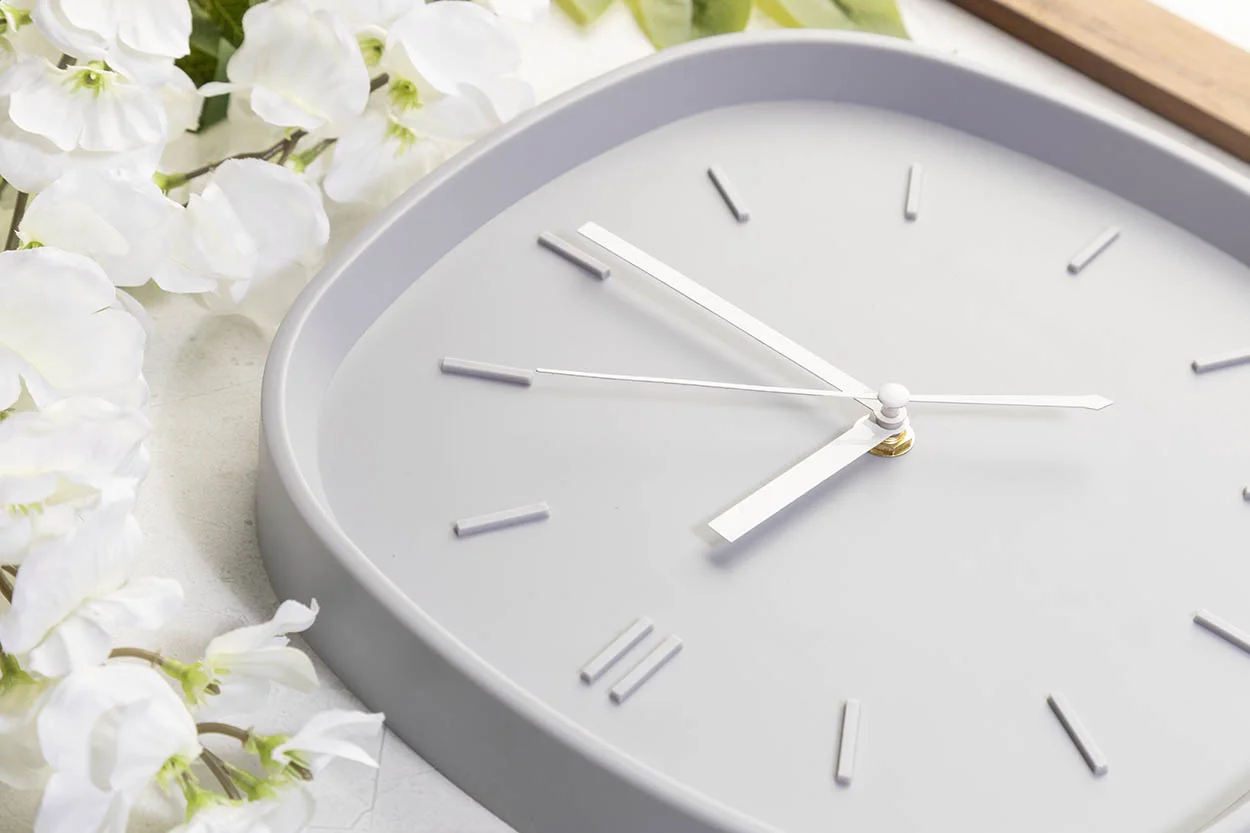 RPS Wanduhr Rectra, grau – Bild 2