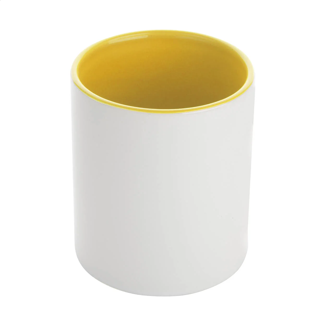 Tasse InnoColour, gelb, weiß – Bild 4
