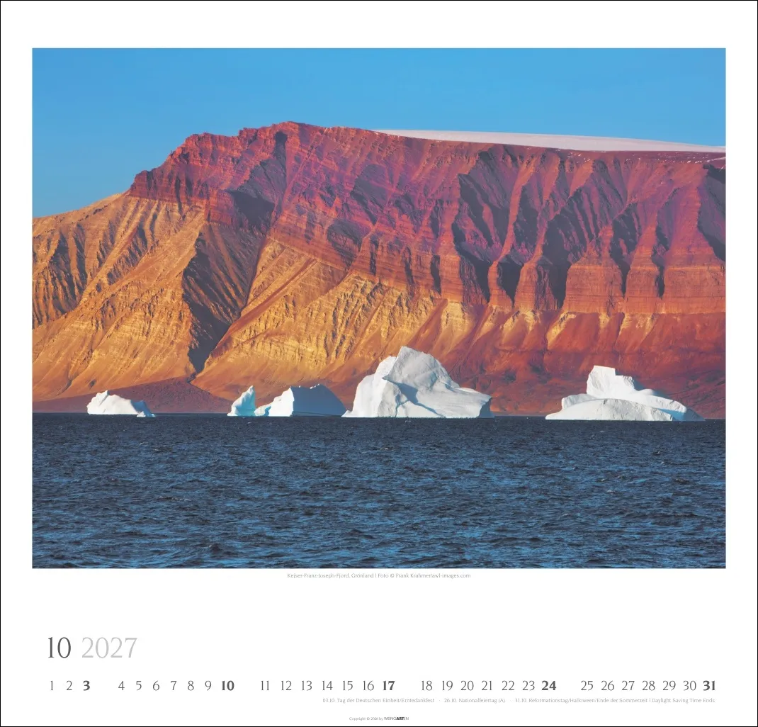 Wunder der Natur Wandkalender 2027 – Bild 11