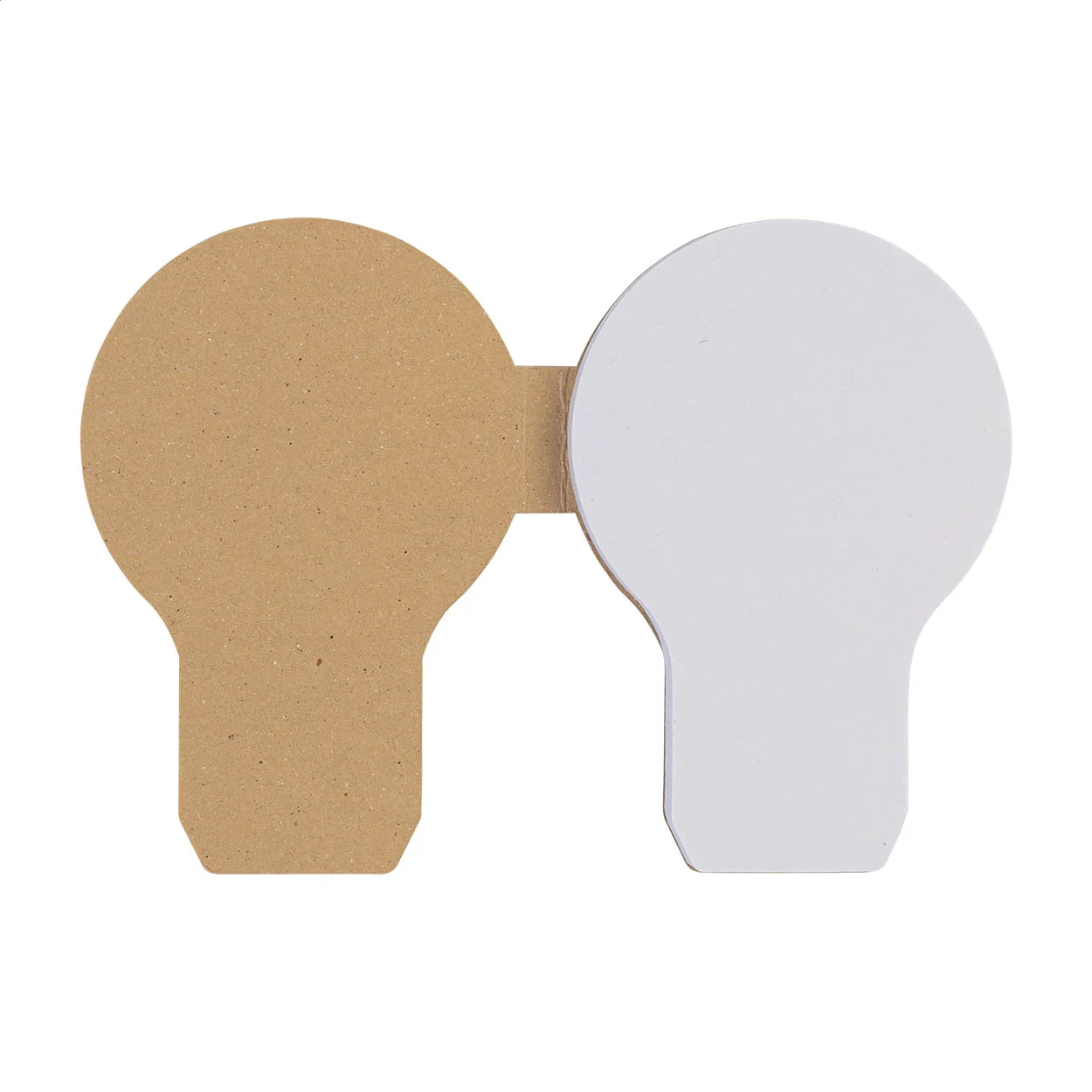 Individueller Haftnotizblock CreaStick Bulb Eco, natur – Bild 2