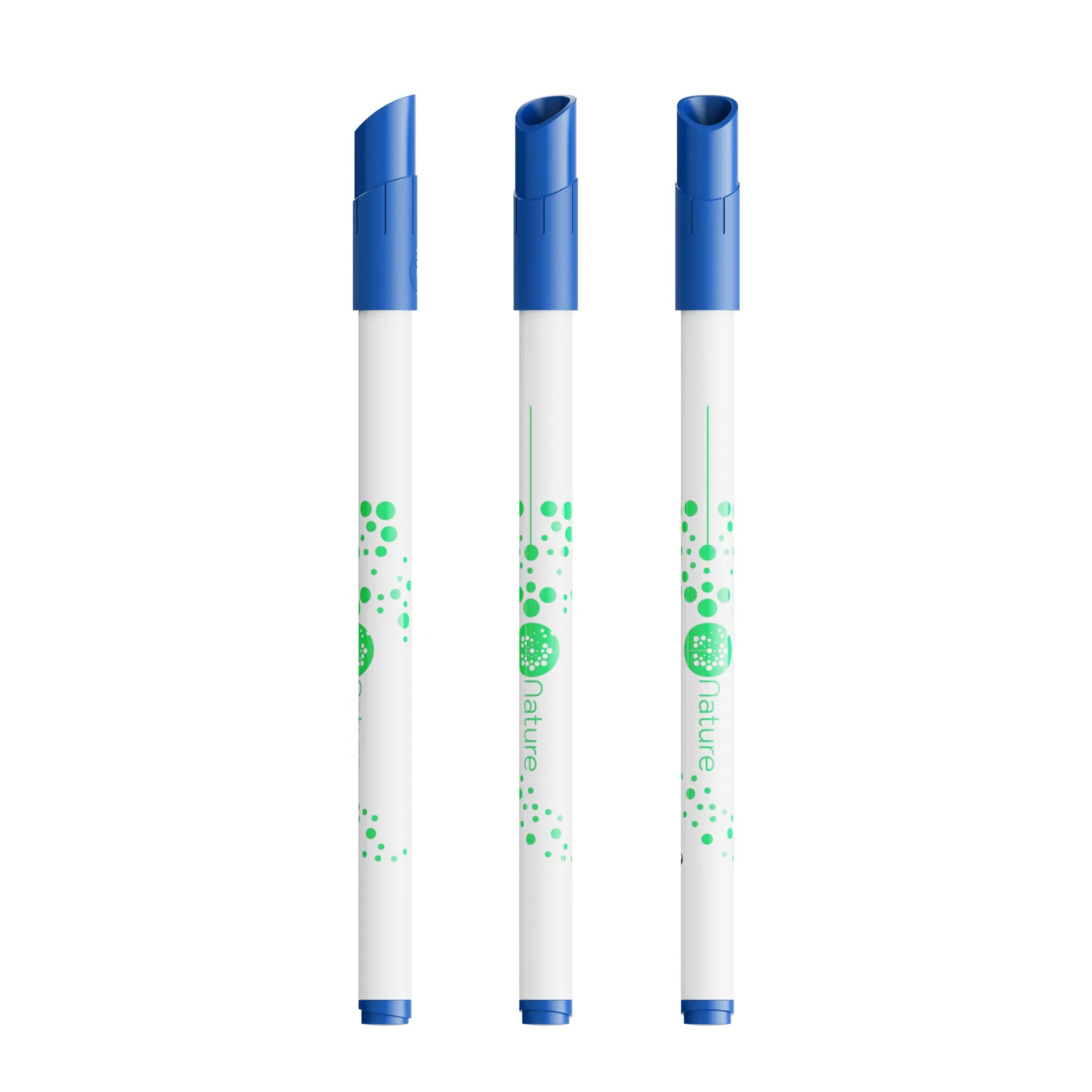 BIC® Velleda® White Board Marker Fine, Weiß/ Blau/ Blaue Tinte – Bild 2