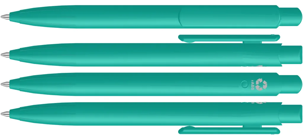 STAGE RECY Druckkugelschreiber petrol, petrol – Bild 2
