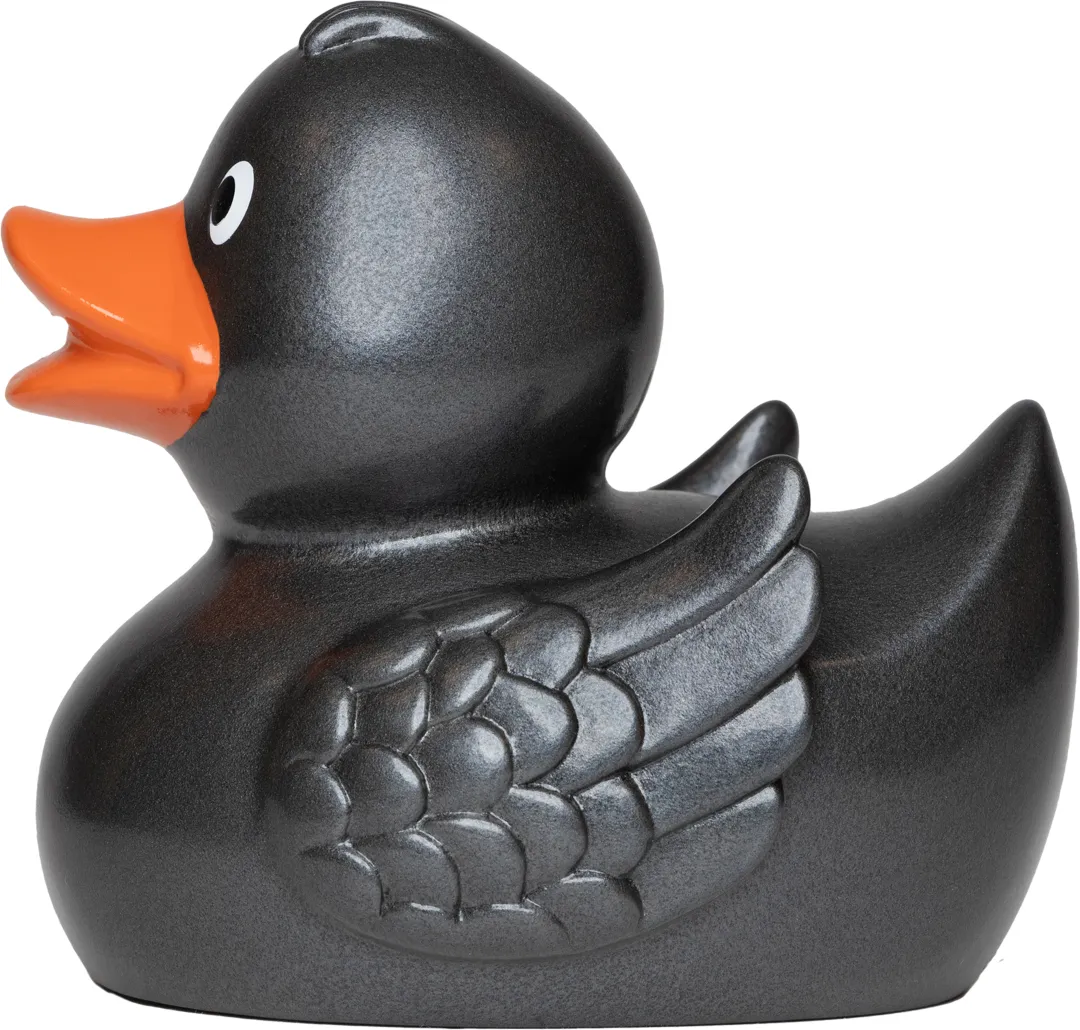 Quietsche-Ente 5,5–9,5 cm, anthrazit – Bild 5