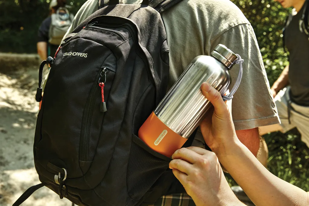 Black+Blum Explorer isolierte Wasserflasche groß, 850ml, orange – Bild 8