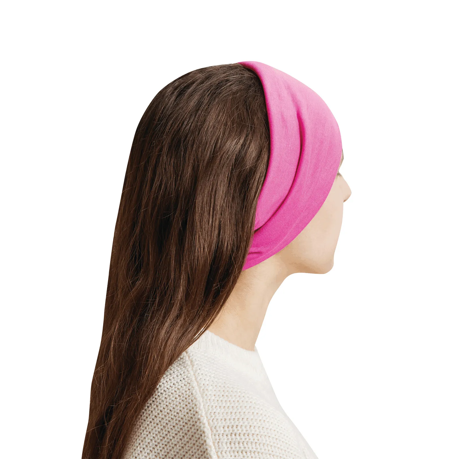 TRENDY - Multifunktionstuch, pink – Bild 5