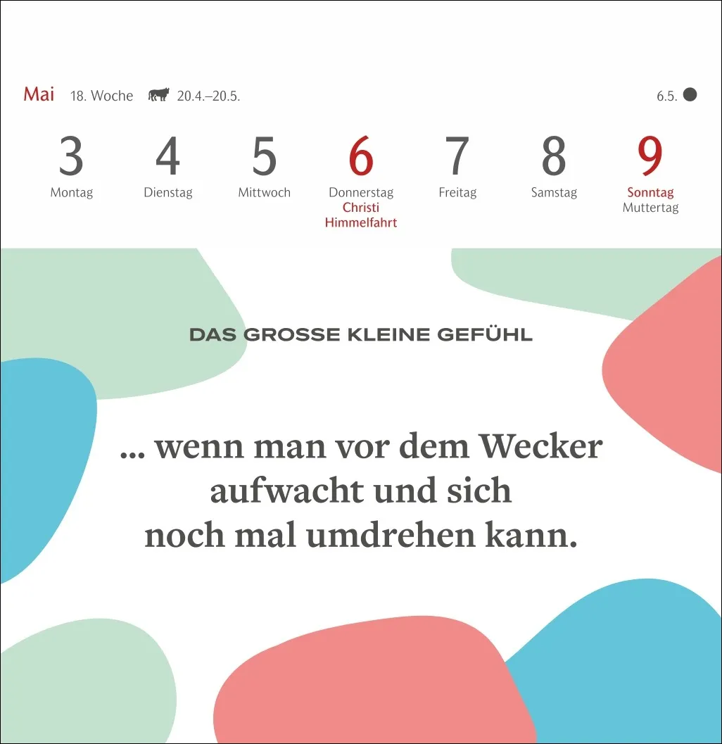 Das große kleine Gefühl Premium-Postkartenkalender 2027 – Bild 6