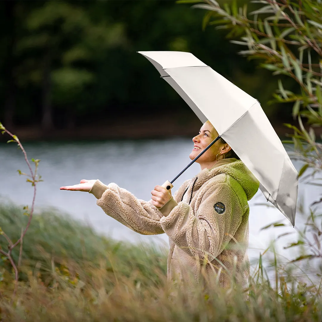 AC-Taschenschirm ÖkoBrella, naturweiß wS – Bild 3
