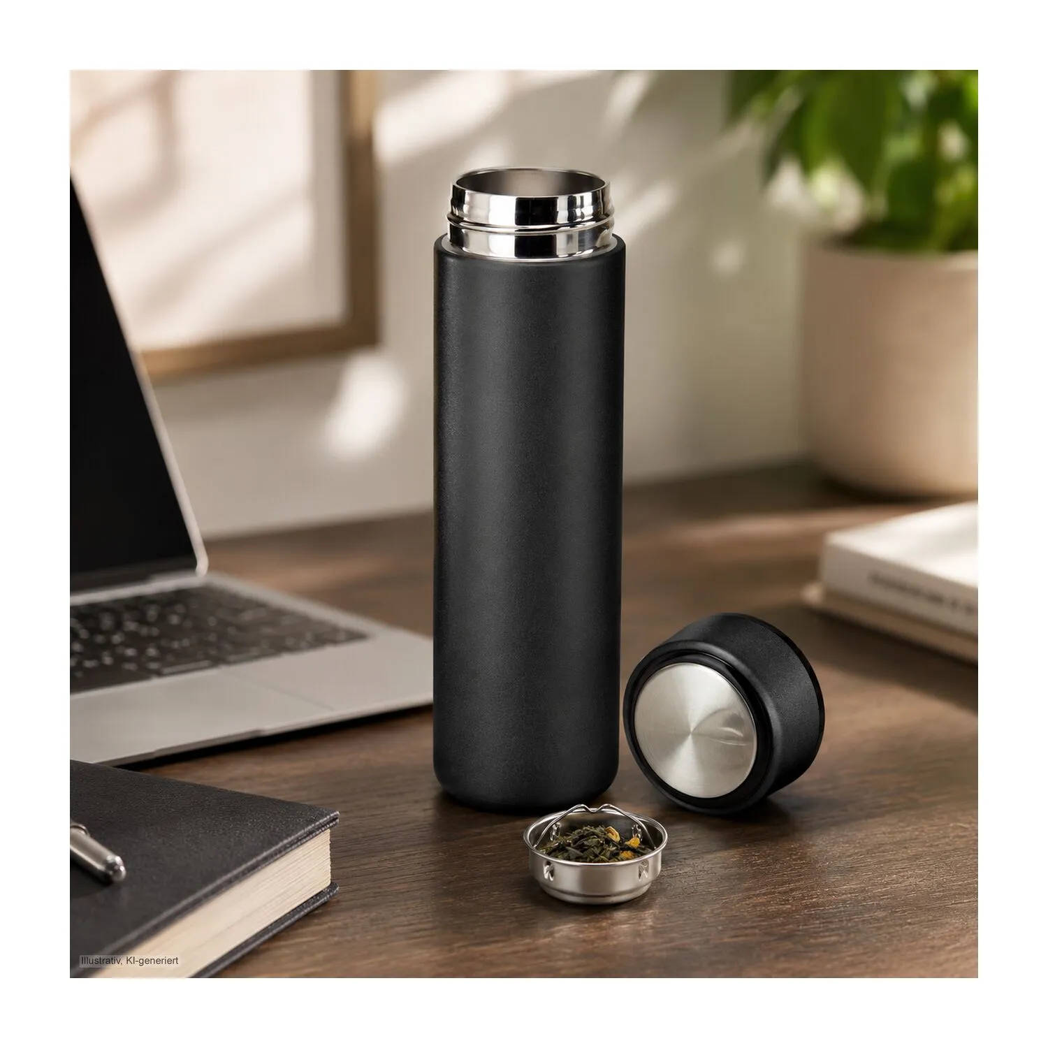 Geschenkset / Präsenteset: Tea to Go, schwarz – Bild 8