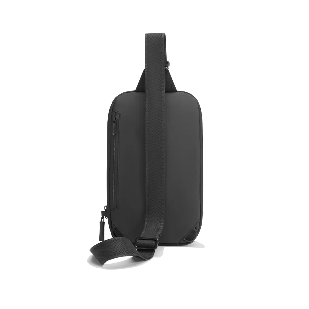 Urban wasserabweisender Sling-Bag, schwarz – Bild 2