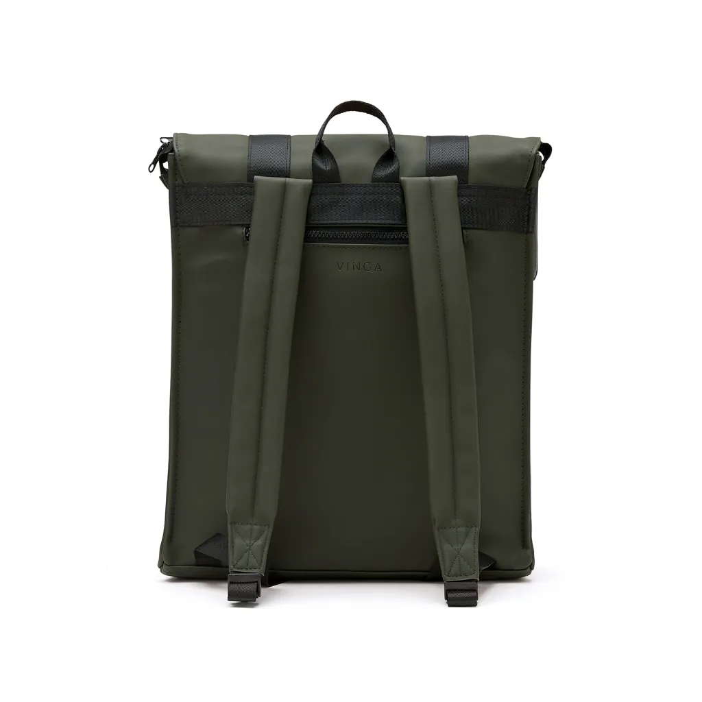 VINGA Baltimore RCS Rucksack, grün – Bild 2
