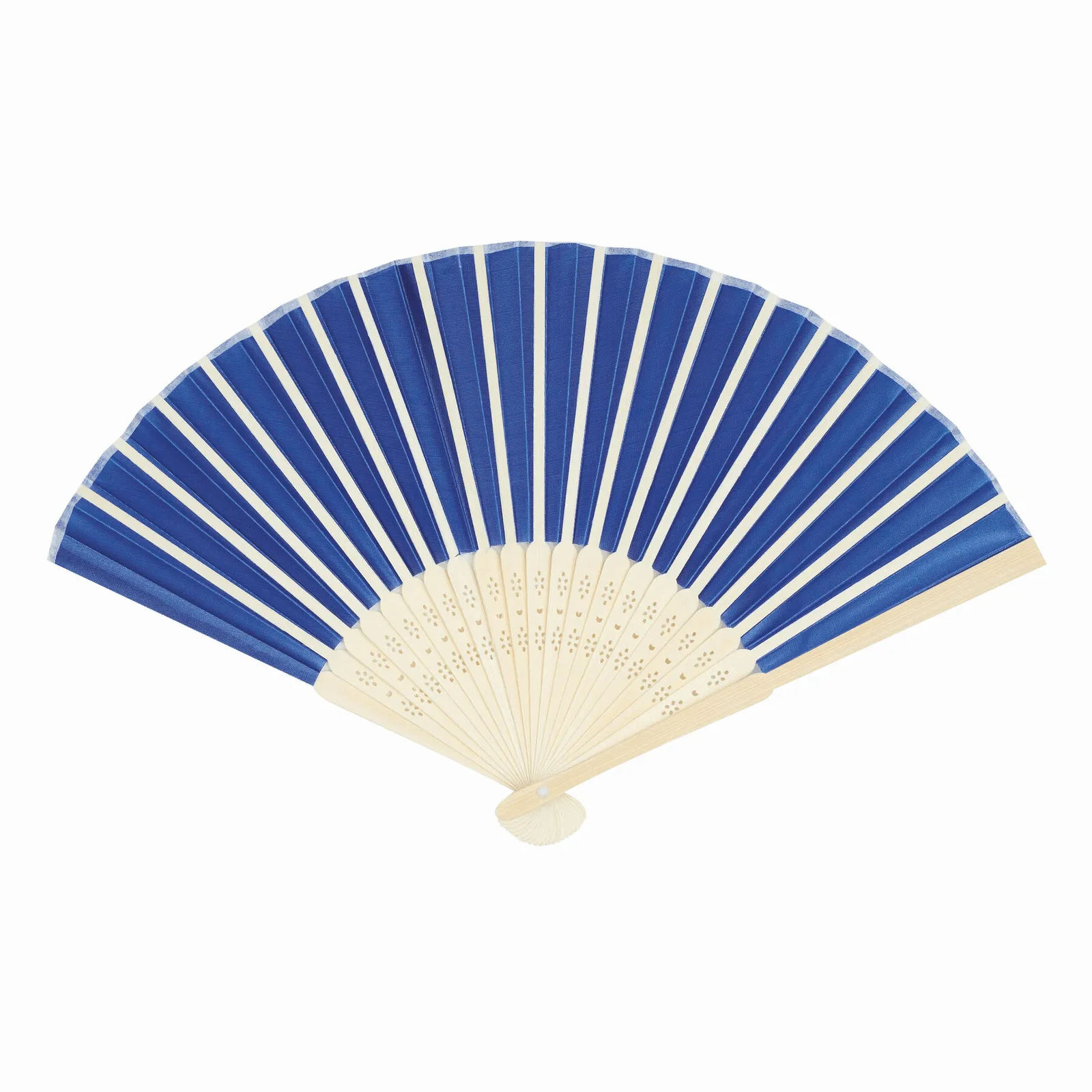 BAMBOO COOL - Faltbarer Fächer, royalblau – Bild 4