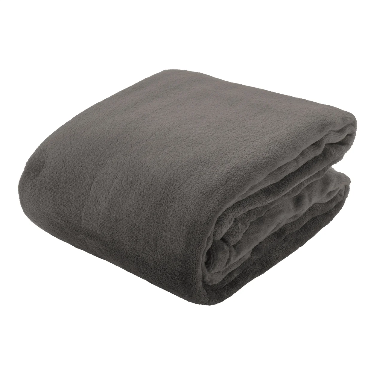 Flannel-Decke Espoo, aschgrau – Bild 2