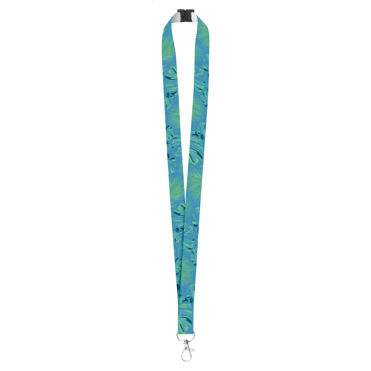 Lanyard Sublimationsdruck und Panikverschluss Subyard Zero Safe, weiß – Bild 3
