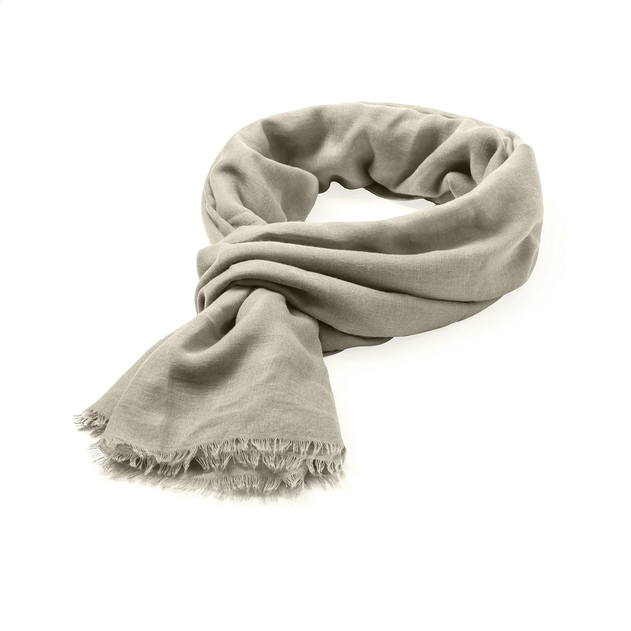 Schal Drippan, beige – Bild 2